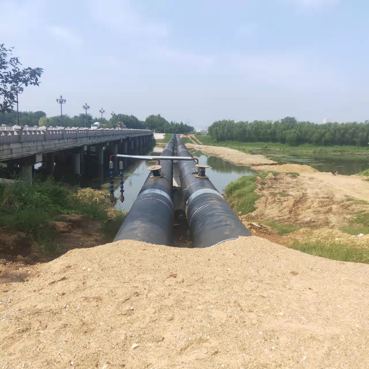 徐水输油管道清洗